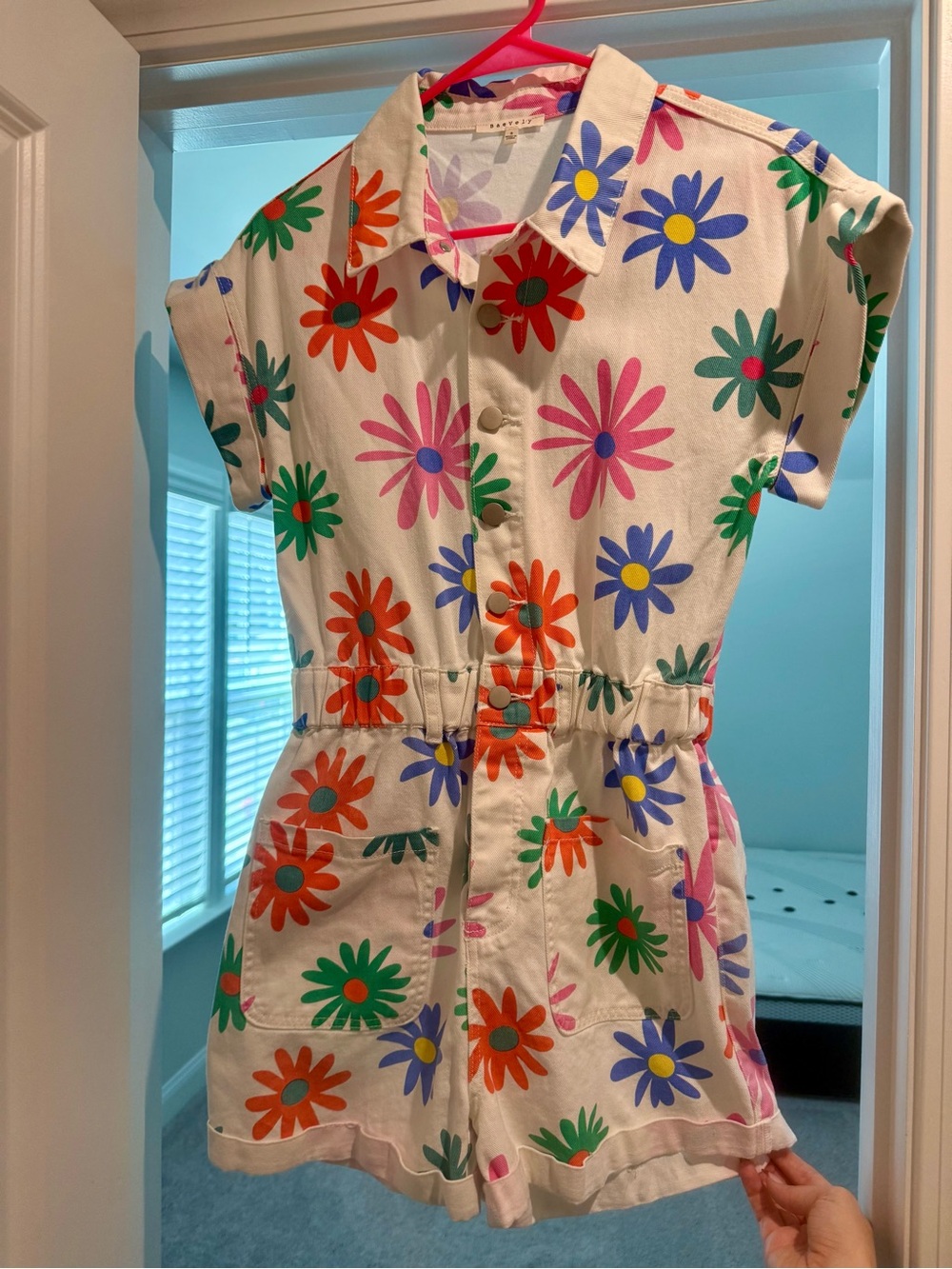Summer Floral Romper